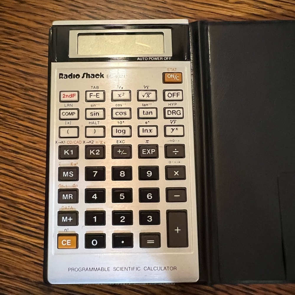 Vintage Radio Shack Calculator